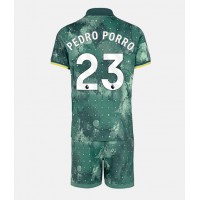 Billiga Tottenham Hotspur Pedro Porro #23 Barnkläder Tredje fotbollskläder till baby 2024-25 Kortärmad (+ Korta byxor)